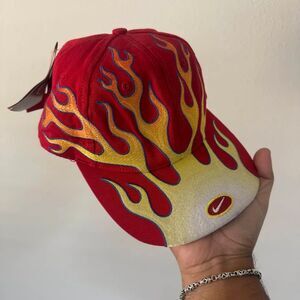 Vintage 2001 Original Nike Flame Hat Cap (NOT RE-RELEASE)